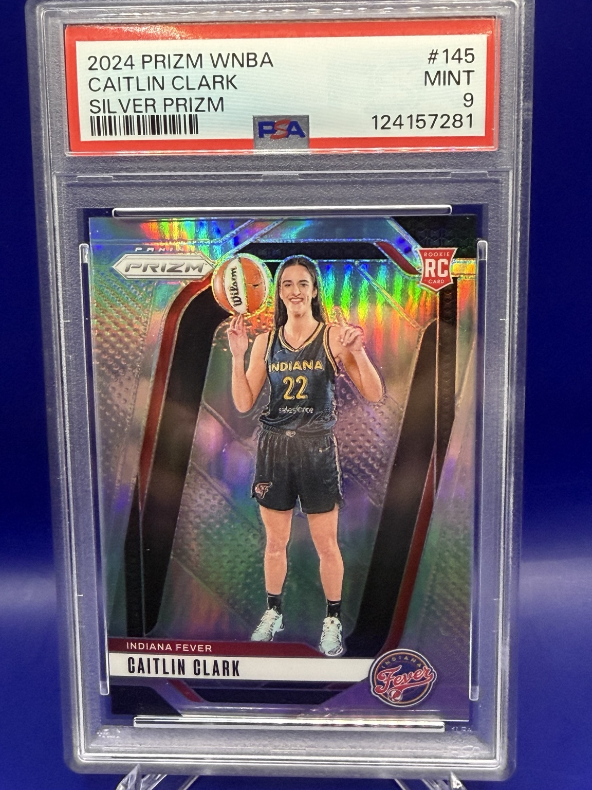 Caitlin Clark Silver Prizm