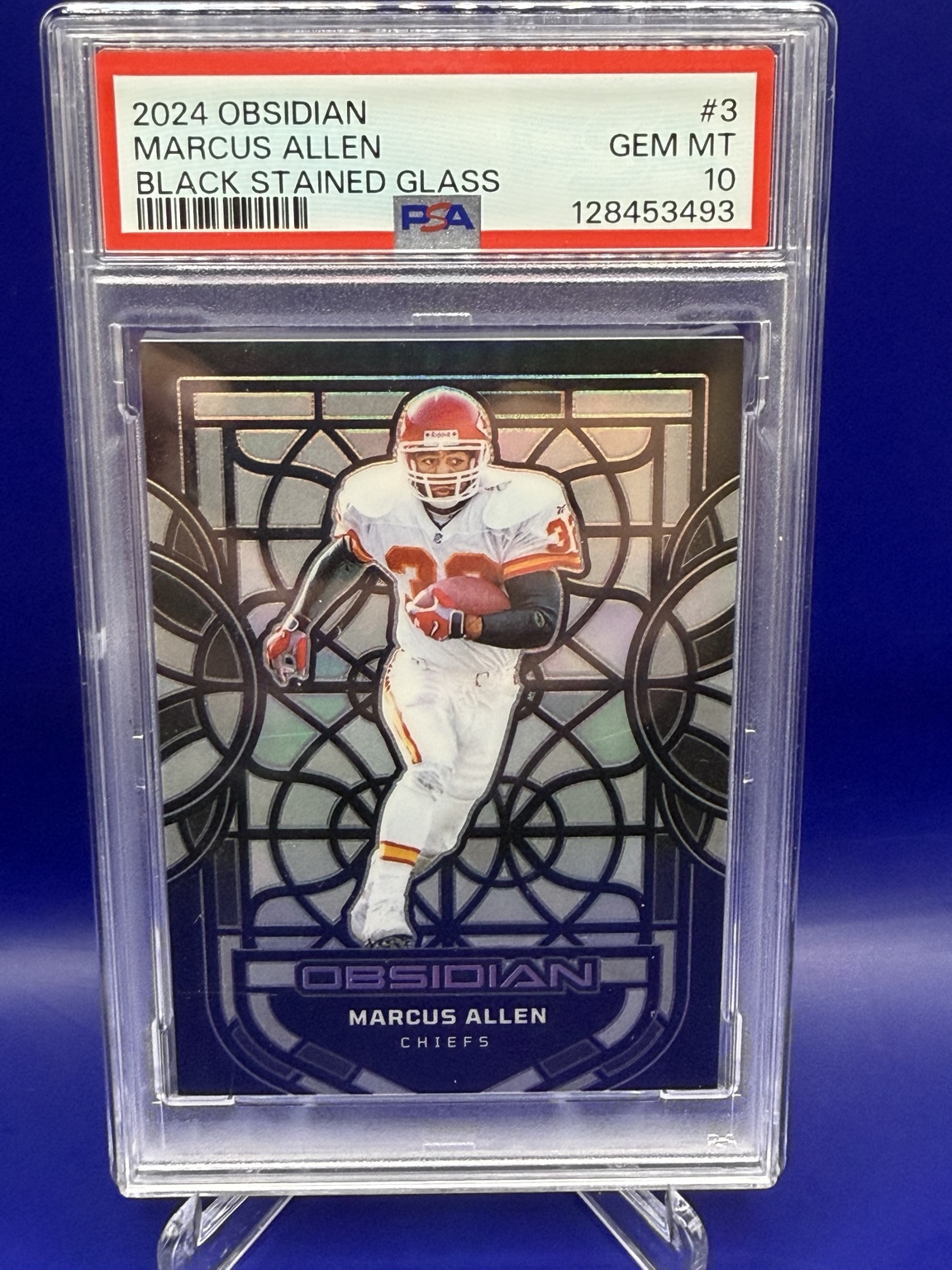 Marcus Allen Black Stained Glass