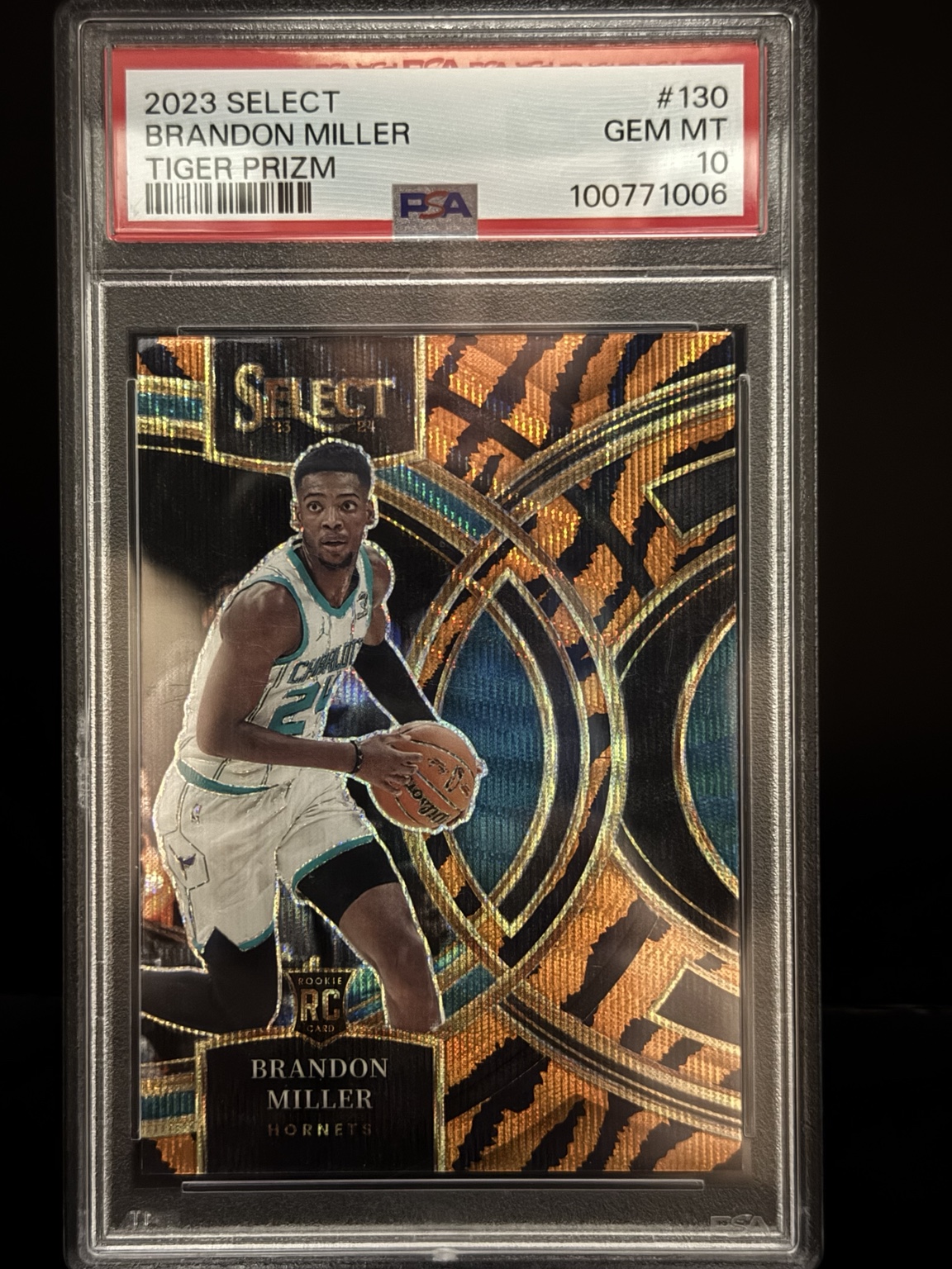 Brandon Miller Tiger Prizm