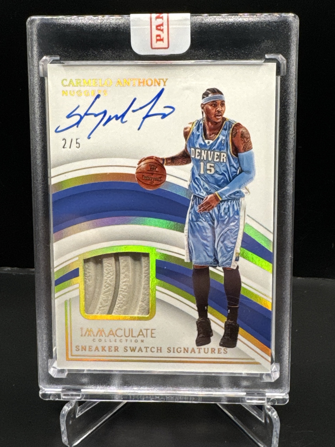 Carmelo Anthony Sneaker Swatch Signatures