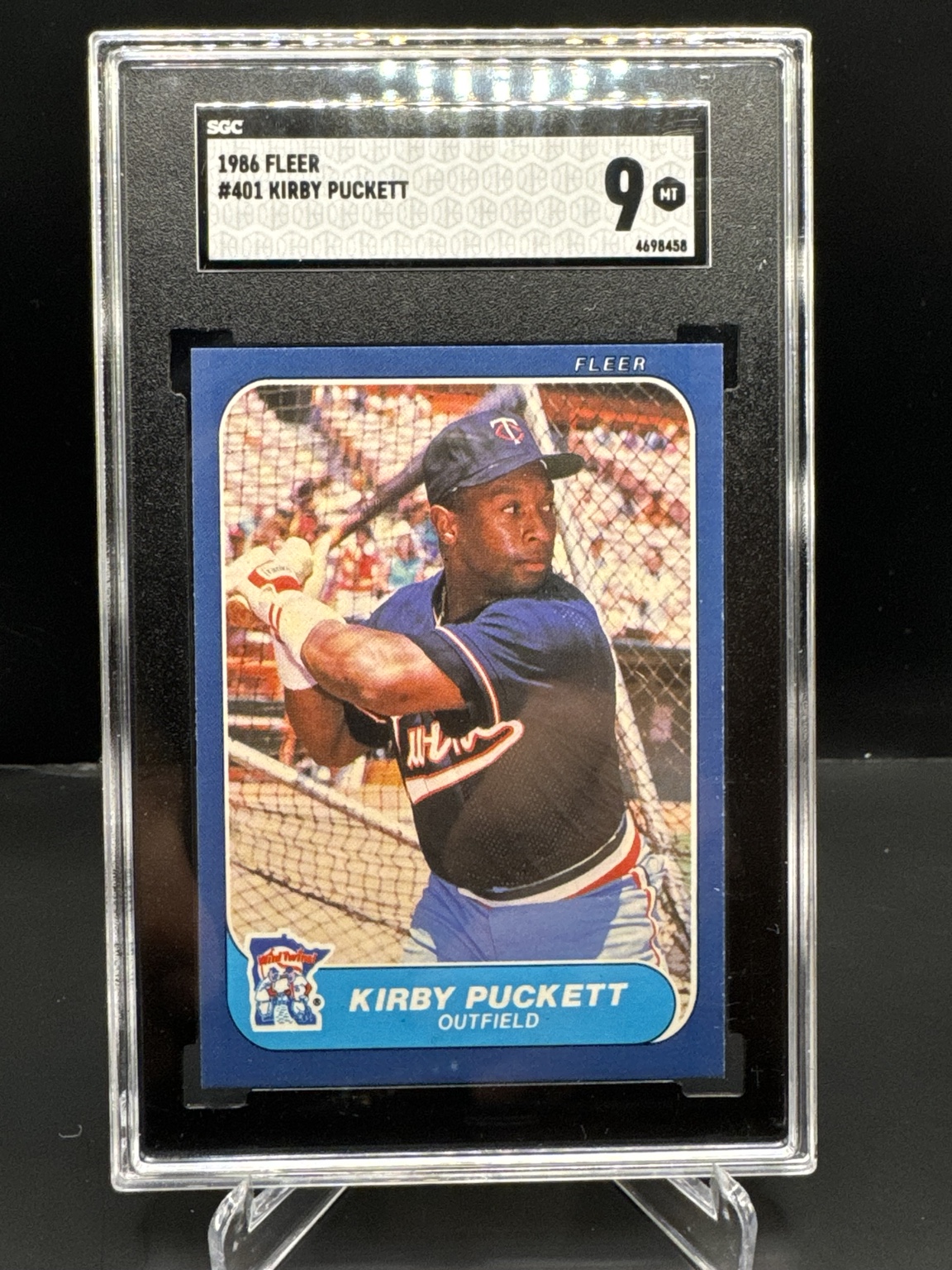 Kirby Puckett Base Rookie