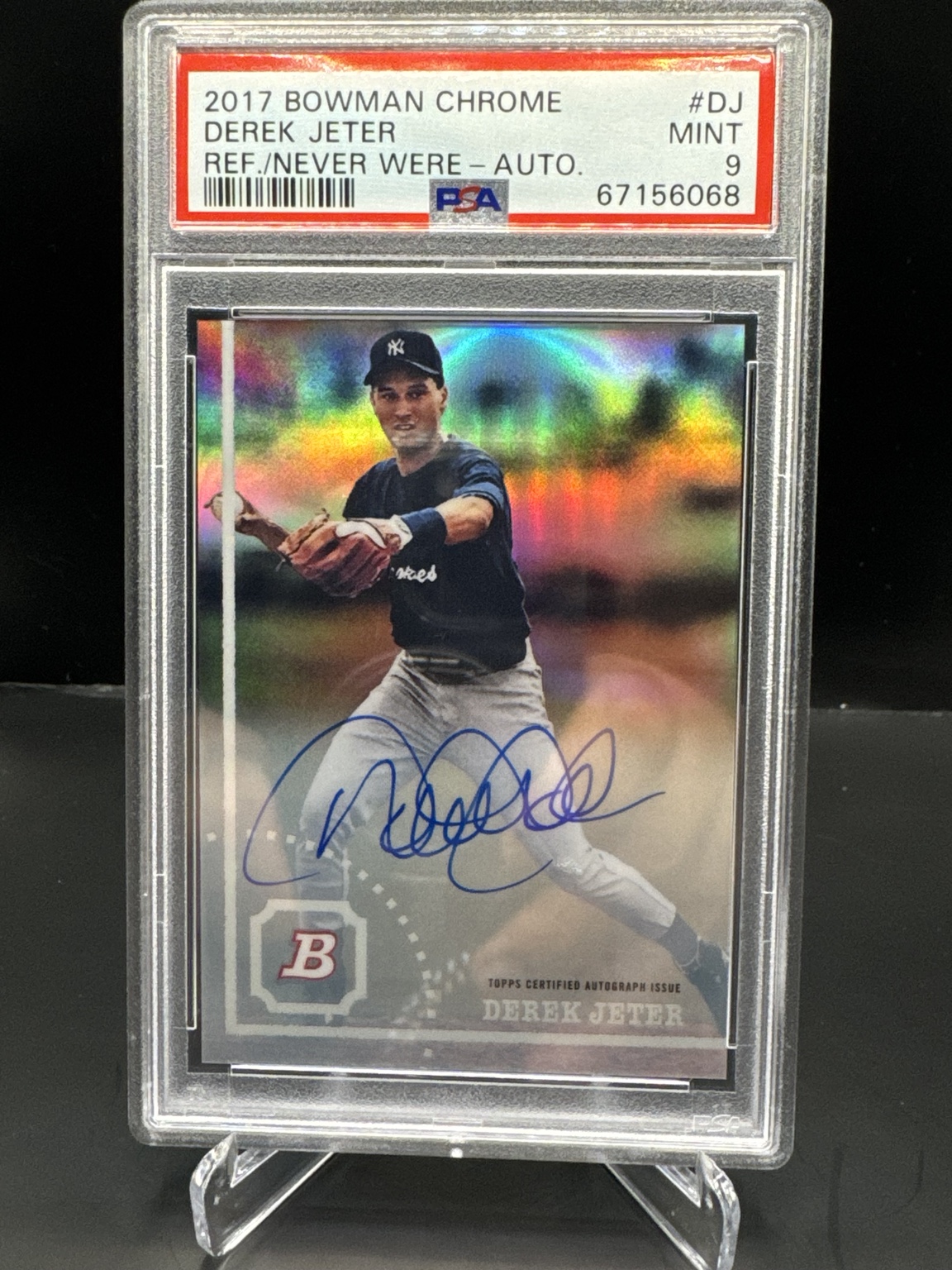 Derek Jeter Reflections / Never Were Auto