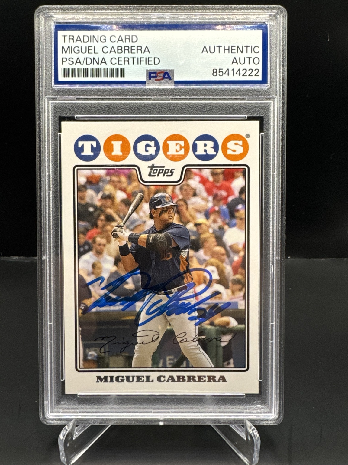 Miguel Cabrera Autograph